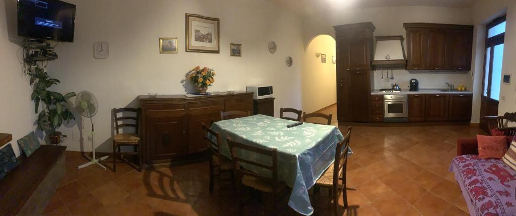 Kuchyňa alebo kuchynka v ubytovaní Casa vacanza montecapino