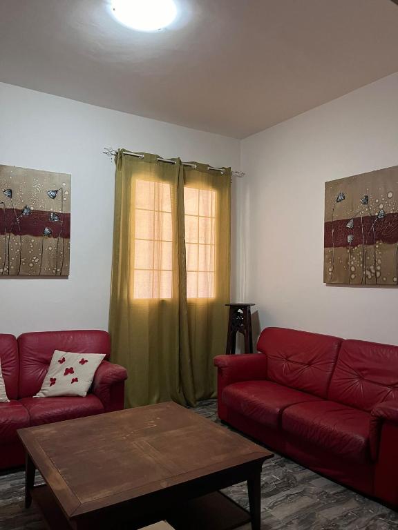 Posezení v ubytování B&B Andromeda