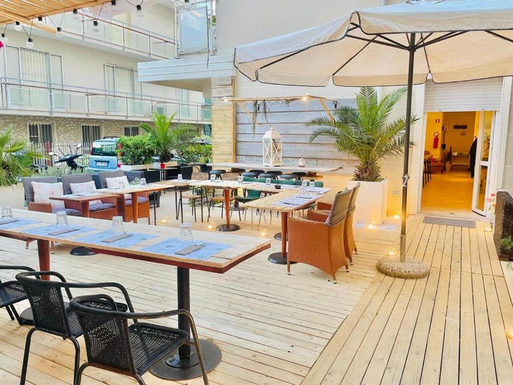 Posezení v ubytování Hotel Soave