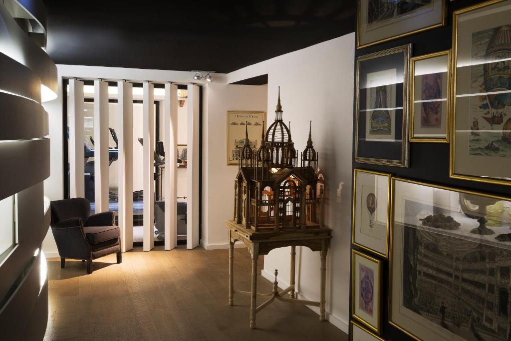 Posezení v ubytování Hôtel Molière