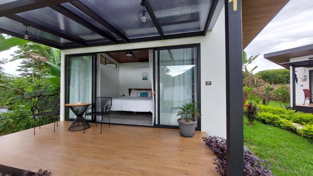 Zahrada ubytování Natura Bungalows