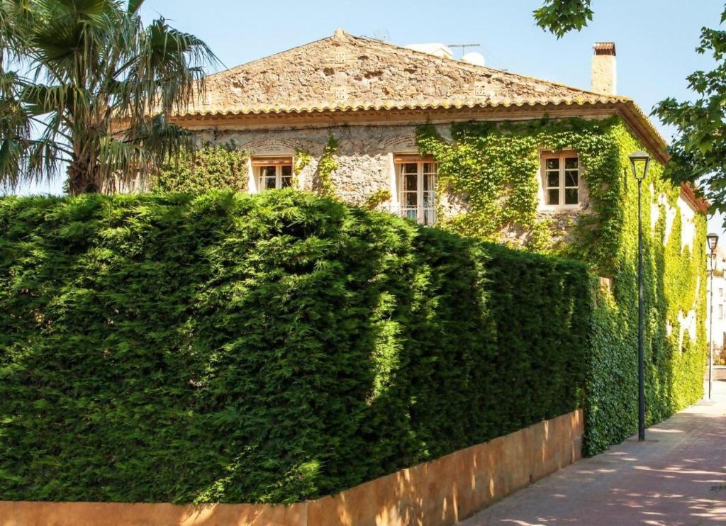 A garden outside LHort de Sant Cebrià