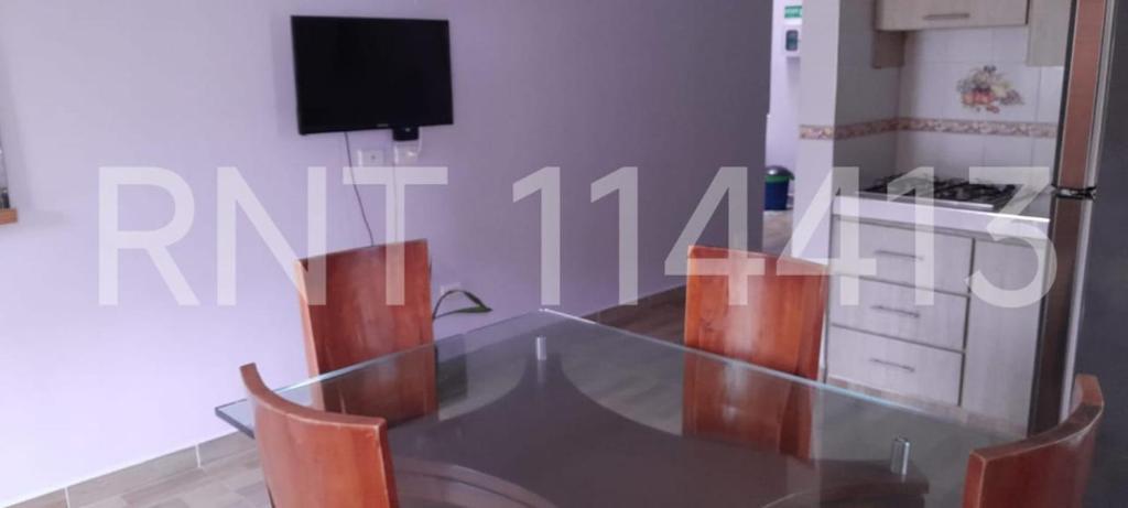 TV a/nebo společenská místnost v ubytování Apartamento Nómadas