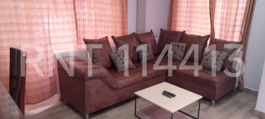 Posezení v ubytování Apartamento Nómadas