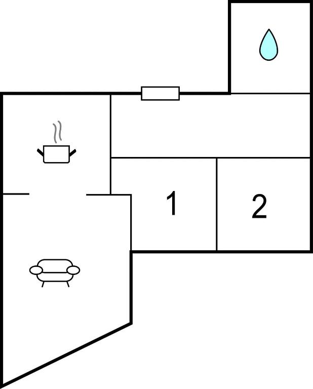 Planimetria di Ferienwohnung Mit Gartenzaun