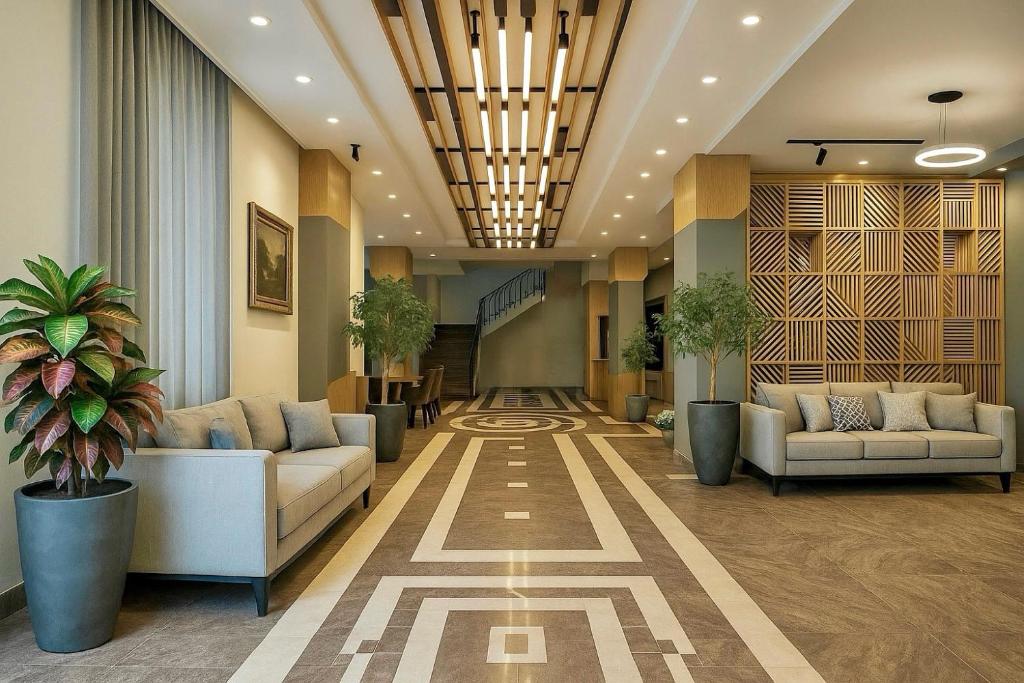 Posezení v ubytování Yerevan Resident Hotel