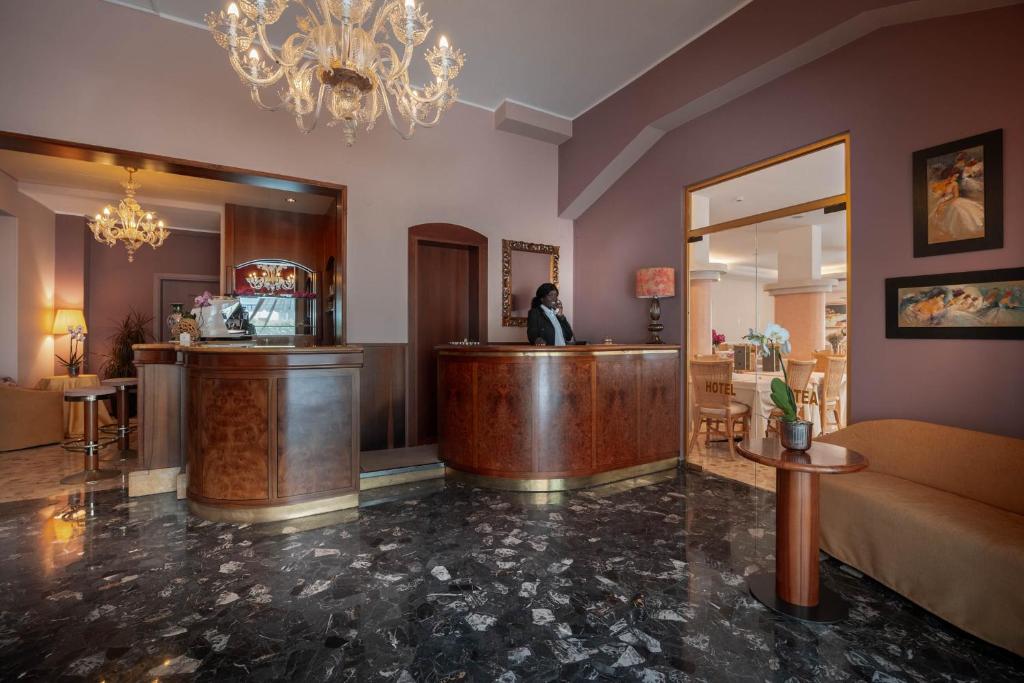 Vstupní hala nebo recepce v ubytování Hotel Altea