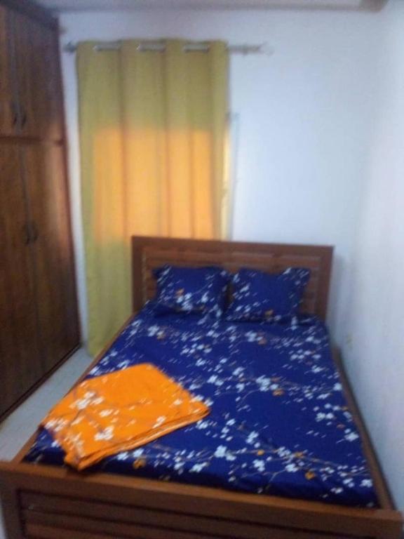 Postel nebo postele na pokoji v ubytování Mvan entrée complexe BEAC