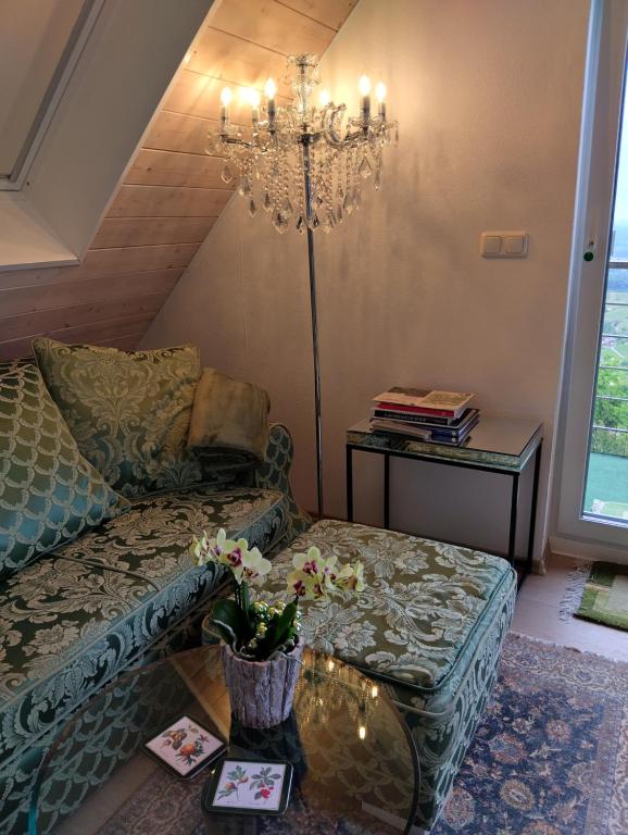 Posezení v ubytování Haus "Guck - ins - Tal"