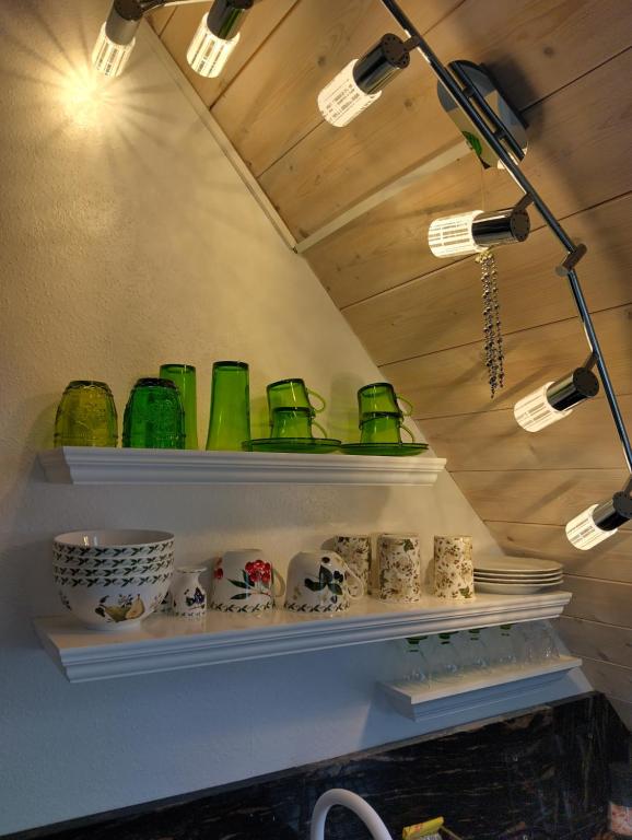 Kuchyň nebo kuchyňský kout v ubytování Haus "Guck - ins - Tal"