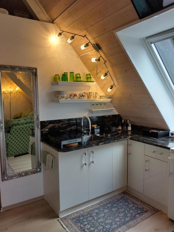 Kuchyň nebo kuchyňský kout v ubytování Haus "Guck - ins - Tal"