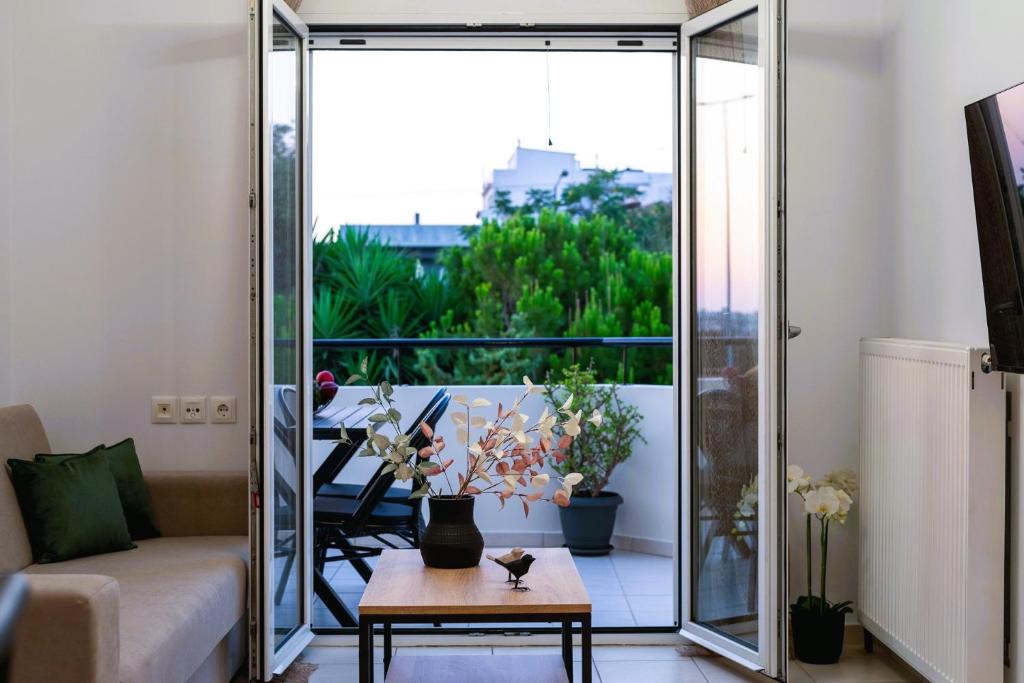 Balkón nebo terasa v ubytování Family Friendly Luxury Apartment