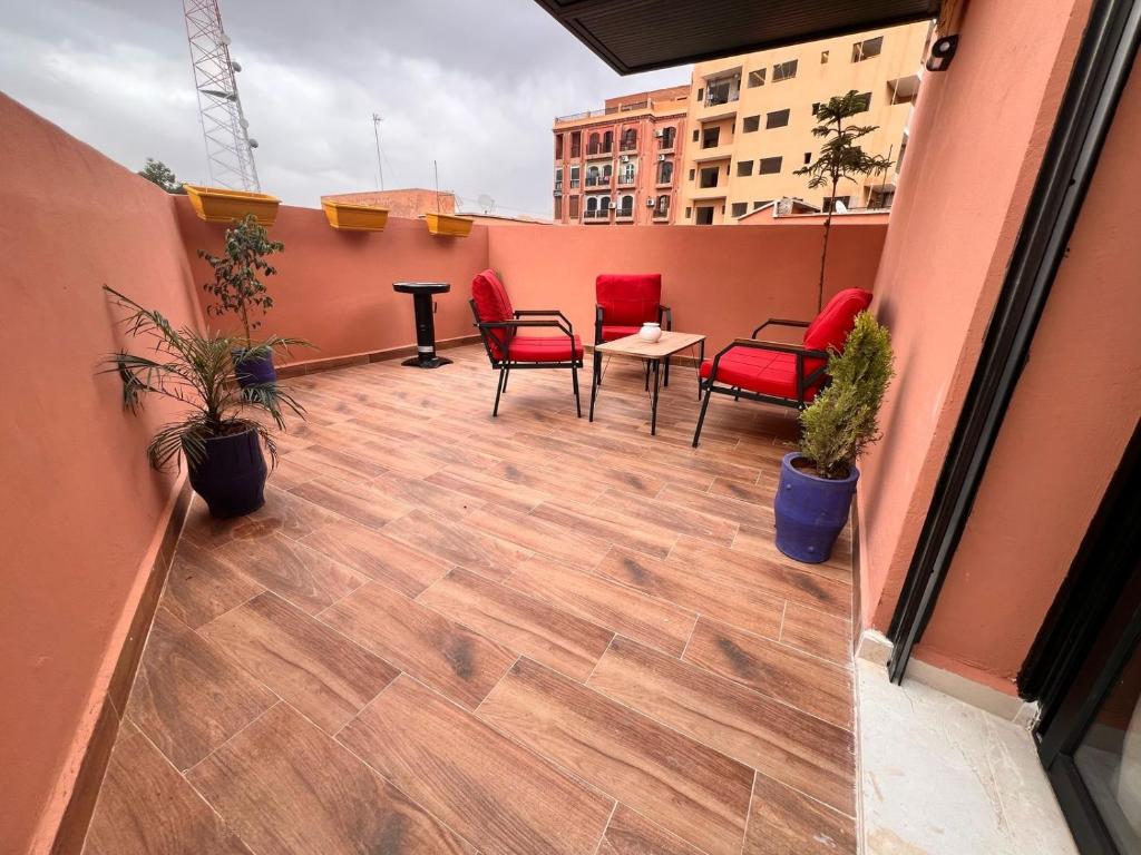 Appartement Chic avec Terrasse à Gueliz — photo 7