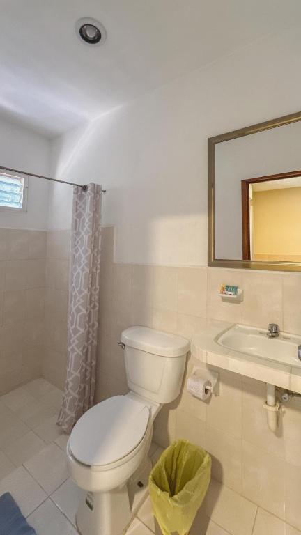 Koupelna v ubytování Casa Daniels Guesthouse