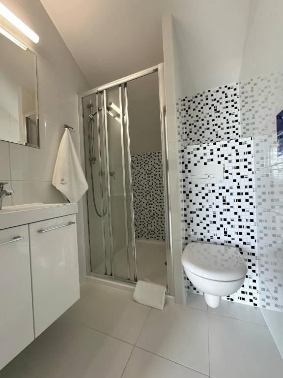 Kúpeľňa v ubytovaní Willa Dobryłko II -Apartamenty