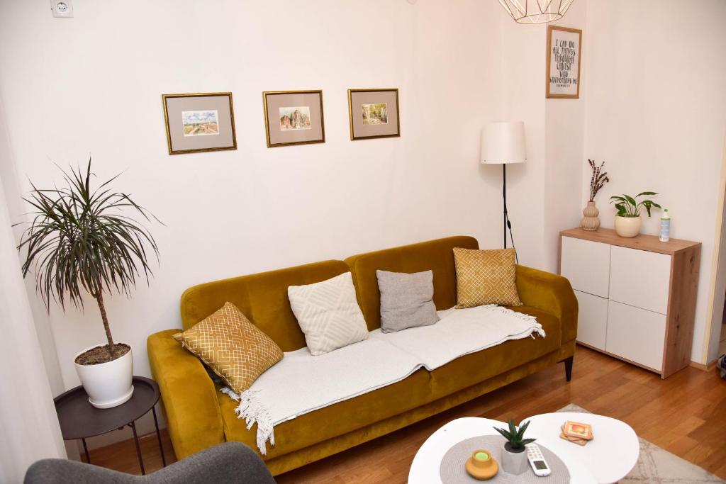Istumisnurk majutusasutuses Apartman U2