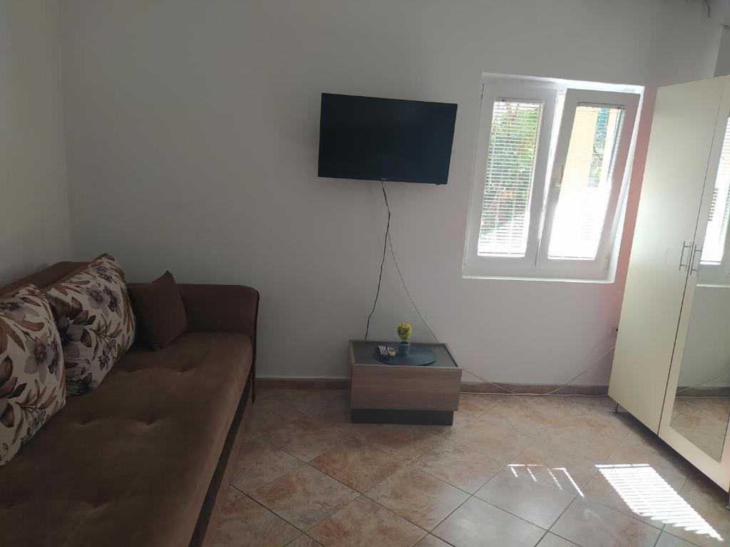 TV o dispositivi per l'intrattenimento presso Petrovic apartmani