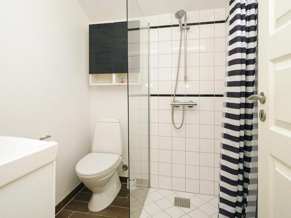 Koupelna v ubytování Holiday home Slagelse XIX