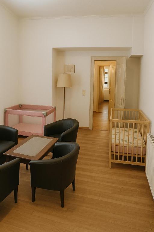 Postel nebo postele na pokoji v ubytování AM RATSHOF