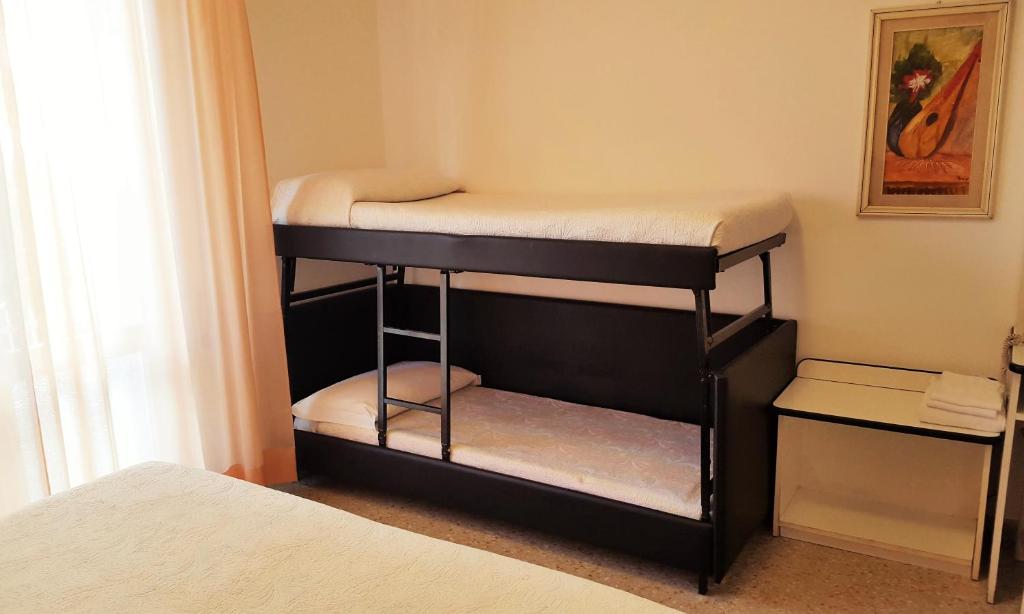 Postel nebo postele na pokoji v ubytování Hotel Trocadero