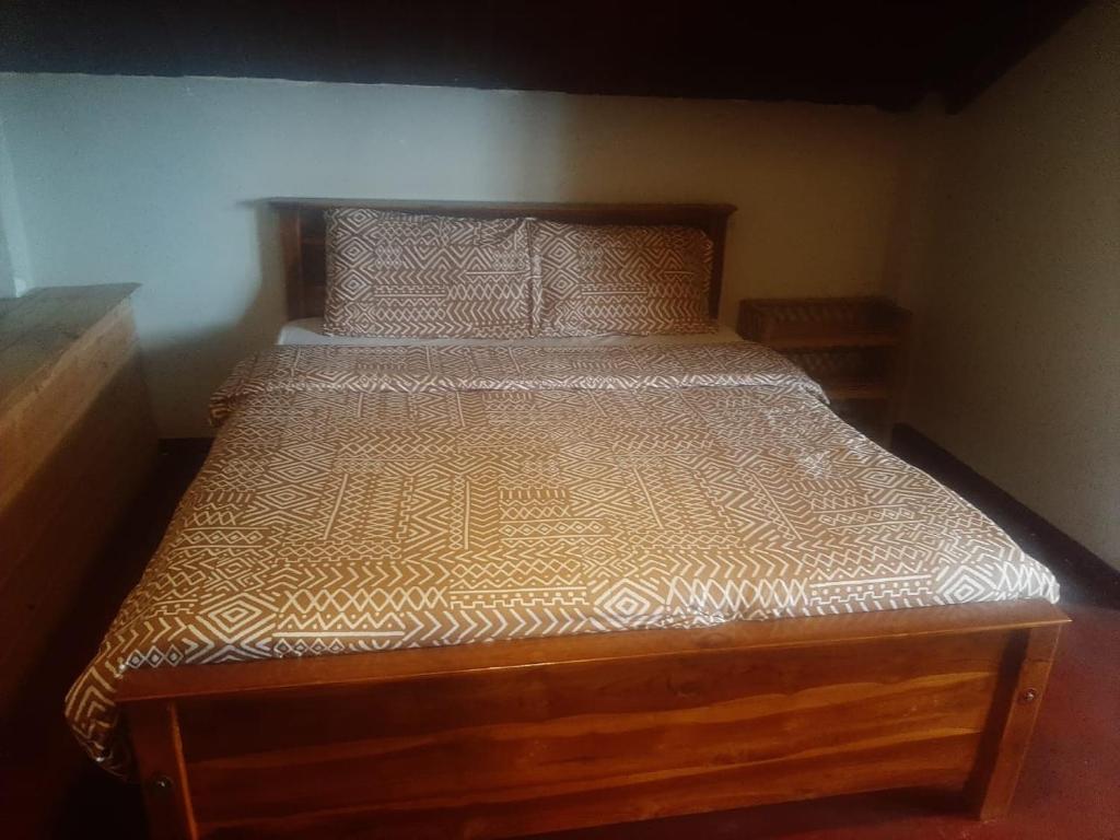 Voodi või voodid majutusasutuse Misty Mount Hostel toas