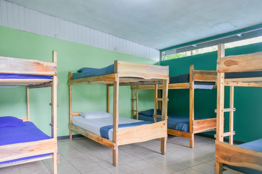 Palanda nebo palandy na pokoji v ubytování Manuel Antonio Hostel
