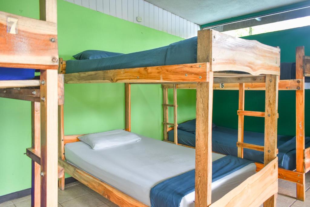 Palanda nebo palandy na pokoji v ubytování Manuel Antonio Hostel