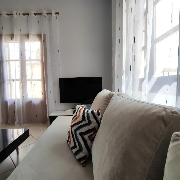 Posezení v ubytování GDE Spetses 3BR apartment1