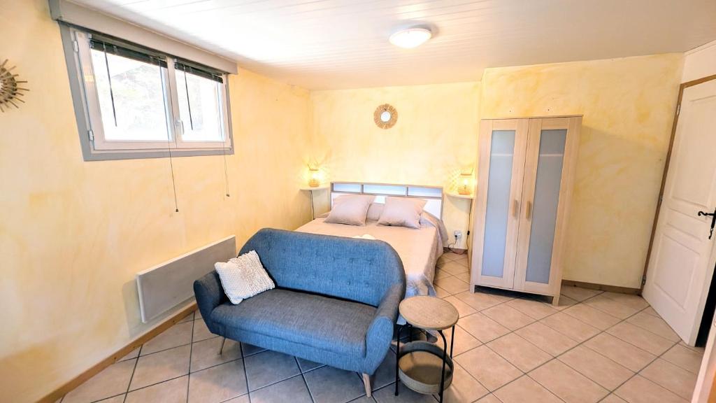 Posezení v ubytování Gîtes sud Ardèche Lou Quiéou