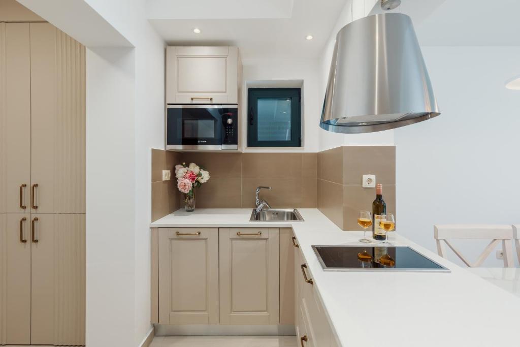 Apartments Los Olivos的厨房或小厨房