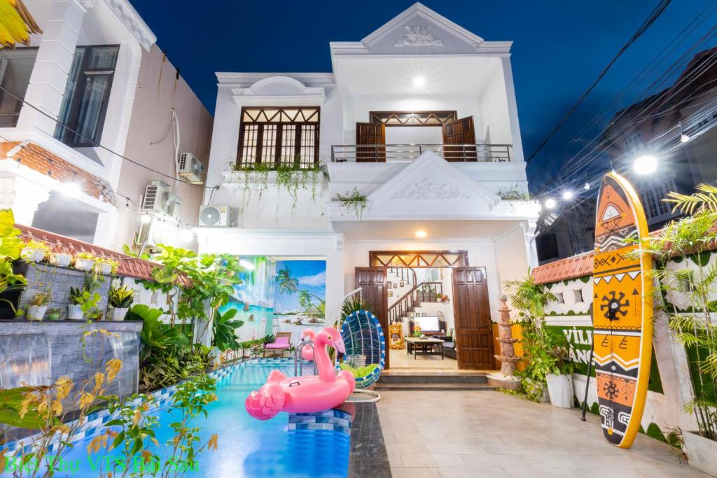 Zahrada ubytování Biệt thự Hồ Full TIỆN ÍCH VT Xanh
