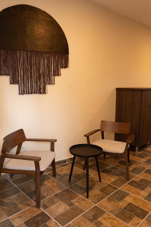 Posezení v ubytování Traspatio Hotel Boutique