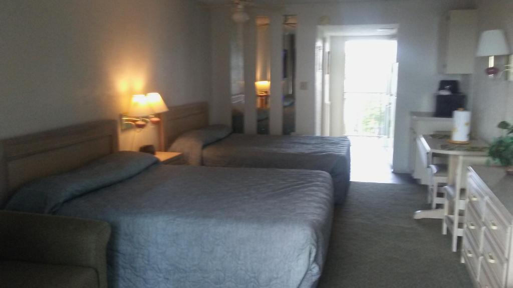 Ein Bett oder Betten in einem Zimmer der Unterkunft David&#39;s Landing
