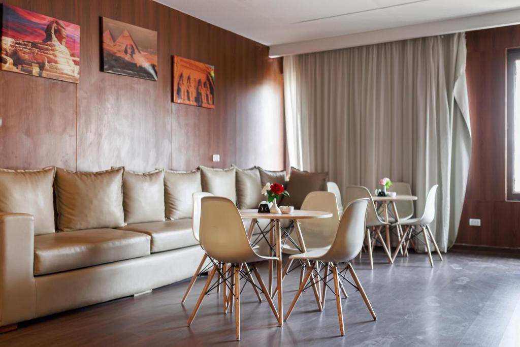 Posezení v ubytování City Hotel