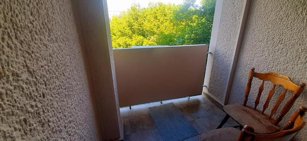 Balkón nebo terasa v ubytování Apartman Studenjak