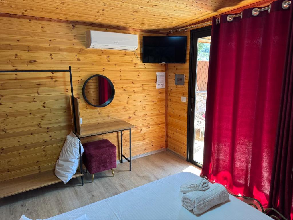 Letto o letti in una camera di The Pool Pushi Park