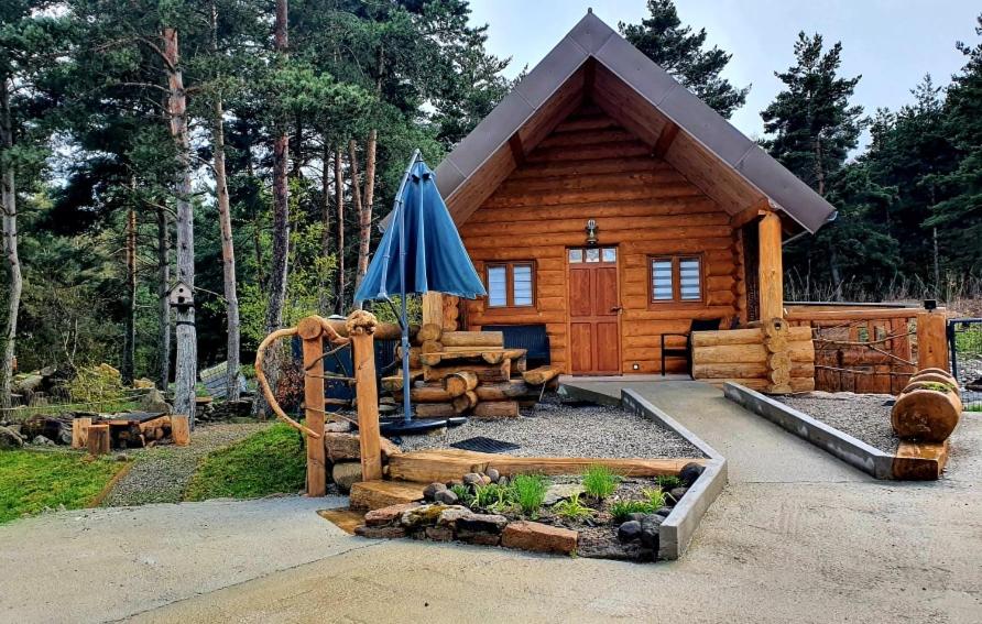 Zahrada ubytování Le chalet du Colibri
