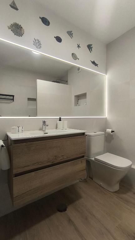Kúpeľňa v ubytovaní Apartamento ValentinaBeach