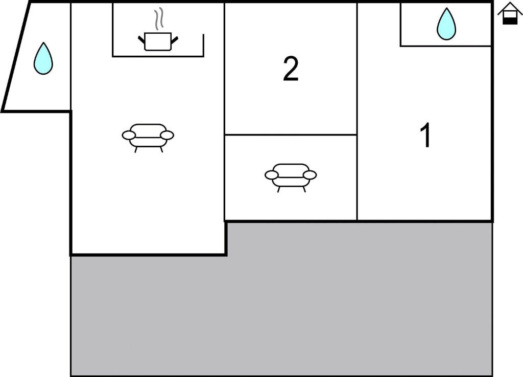 Plan piętra w obiekcie Vento Di Mare