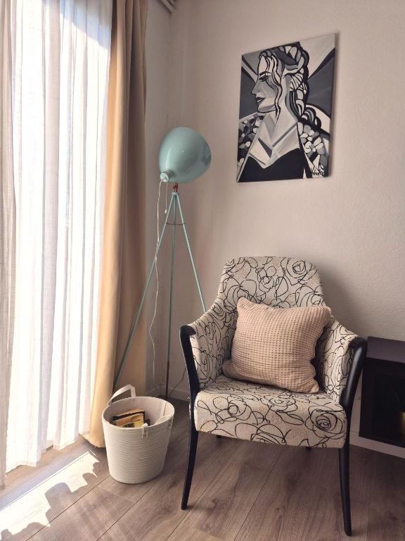 Posezení v ubytování La La Lalic house