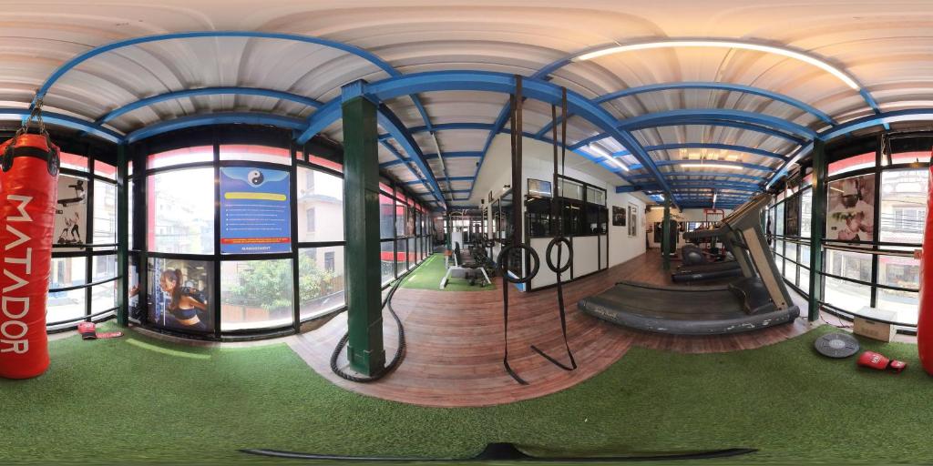 Fitness centrum a/nebo fitness zařízení v ubytování Mystic Vibes Fitness- Commune