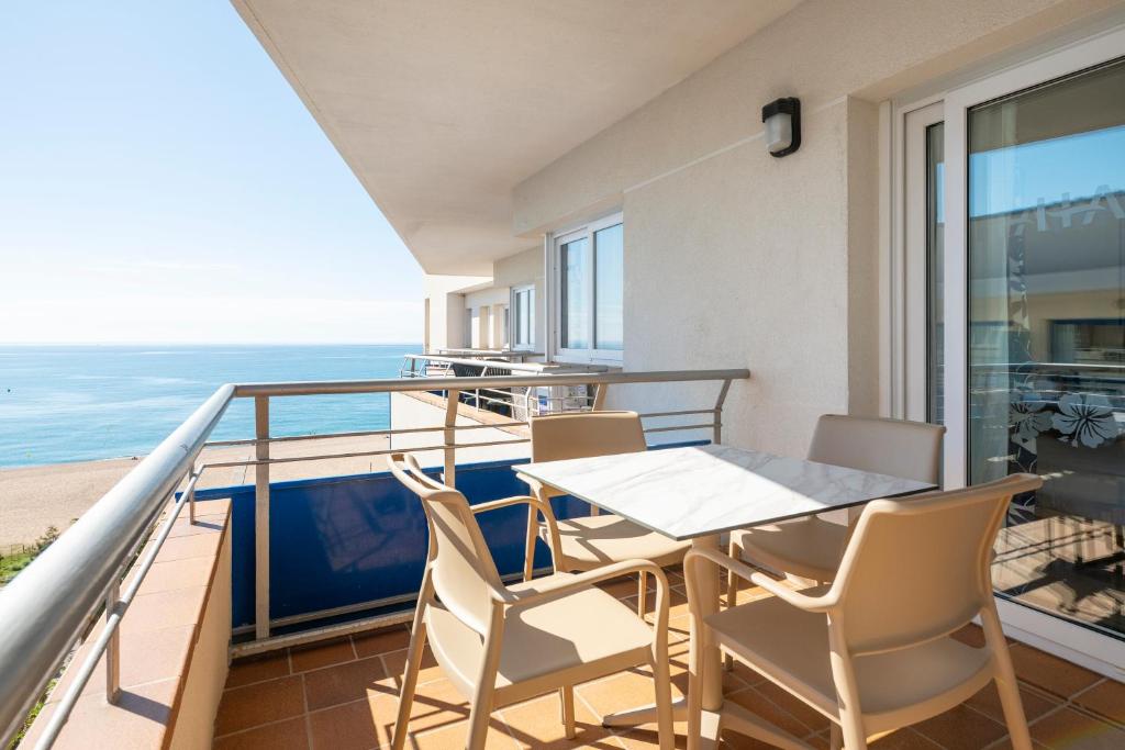 Nespecifikovaný výhled na moře nebo výhled na moře při pohledu z hotelu