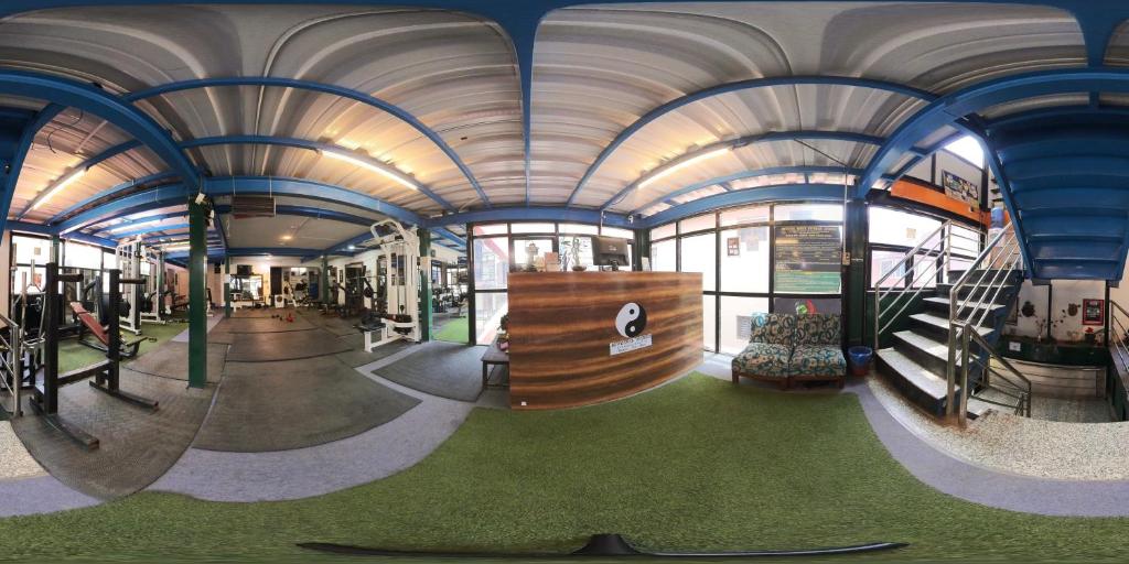 Fitness centrum a/nebo fitness zařízení v ubytování Mystic Vibes Fitness- Commune