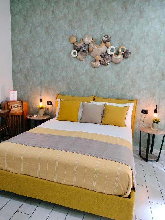 Posteľ alebo postele v izbe v ubytovaní B&B Marcello&Core