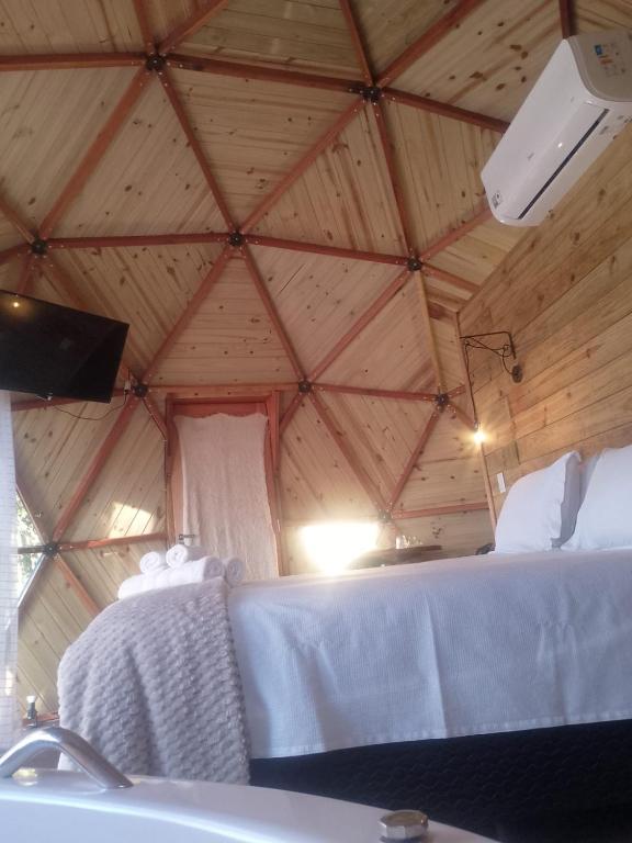 Postel nebo postele na pokoji v ubytování Montanha Home