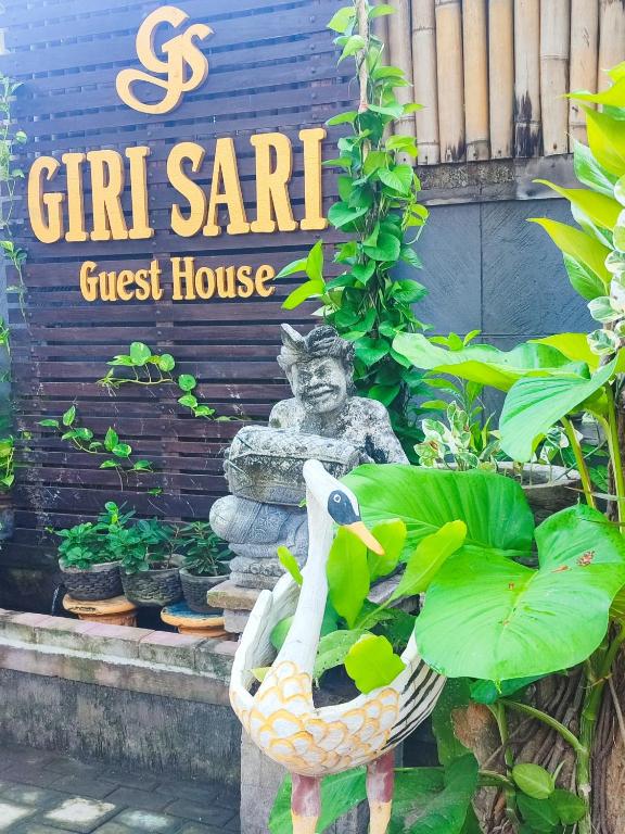 Zahrada ubytování Giri Sari Guest House Pemuteran Bali