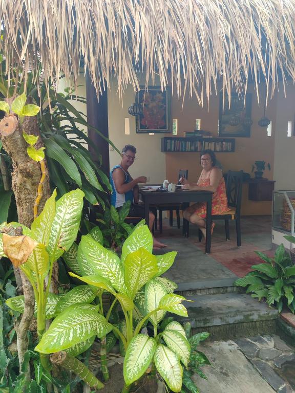 Zahrada ubytování Giri Sari Guest House Pemuteran Bali