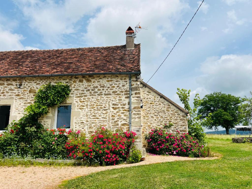 Zahrada ubytování Le Gîte De L'Ouche Charlot