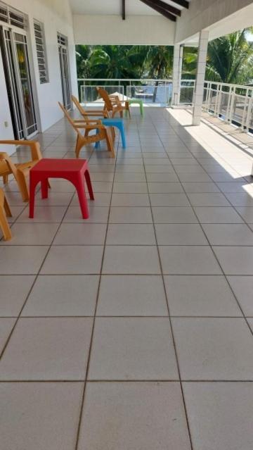 Balkón nebo terasa v ubytování Raiatea Guest