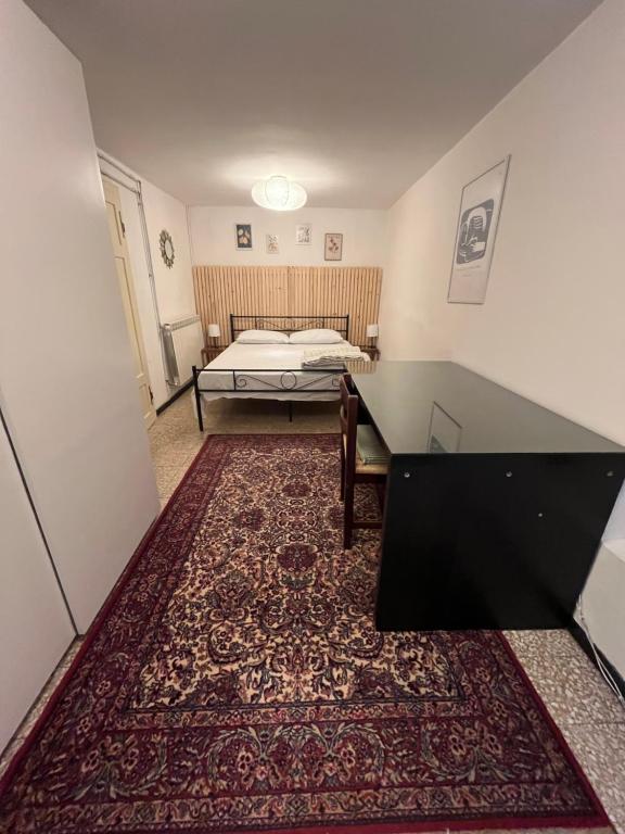 Ένα ή περισσότερα κρεβάτια σε δωμάτιο στο La casa dei Conti